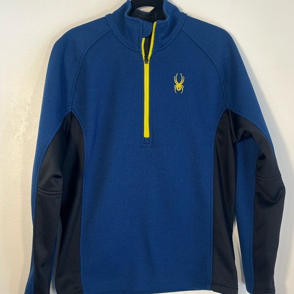 Spyder Other - Spyder Men's Half-Zip Outbound Sweatshirt in Blue Size M